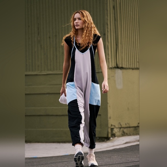 FP Movement by Free People Pants - ☀️NWT☀️ FP Movement Color Block Hot Shot Onesie